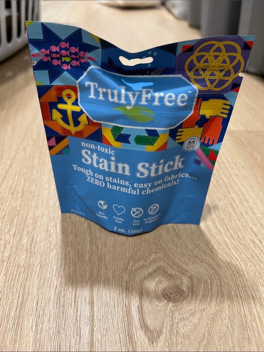 New TRULYFREE Natural Stain Stick - non toxic laundry stain remover